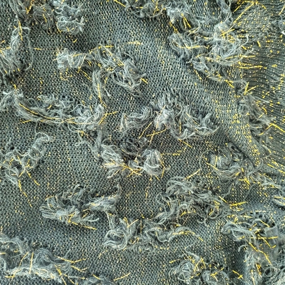 Distressed Off Shoulder Sweater - Picture 4 of 4